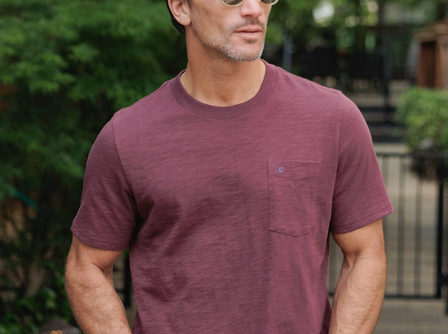 Slub Cotton Short Sleeve T-Shirt - Jam Band