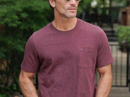 Slub Cotton Short Sleeve T-Shirt - Jam Band