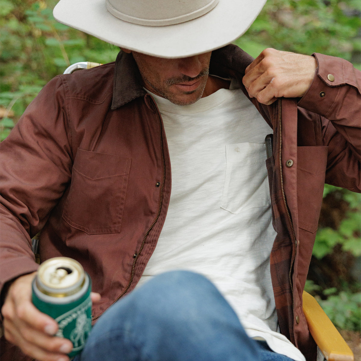 Waxed Ranch Jacket - Bourbon