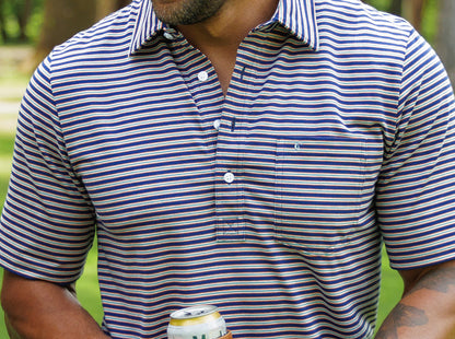 Performance Players Shirt - Fremont Stripe Navy
