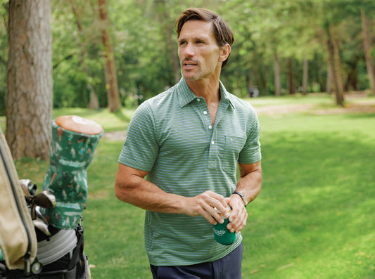 Performance Players Shirt - Fremont Stripe Green