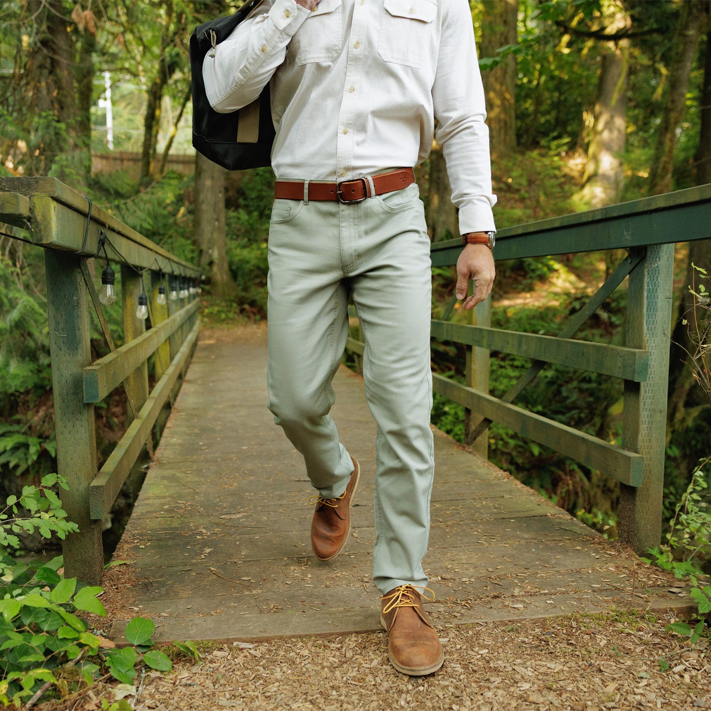 Comfort Canvas Pant - Sage