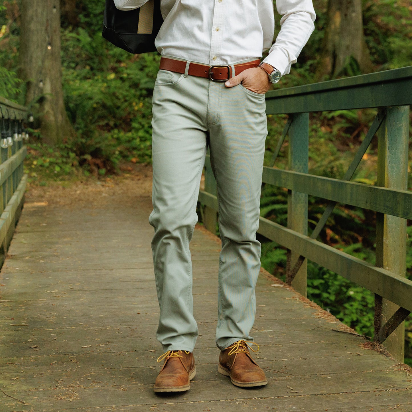 Comfort Canvas Pant - Sage