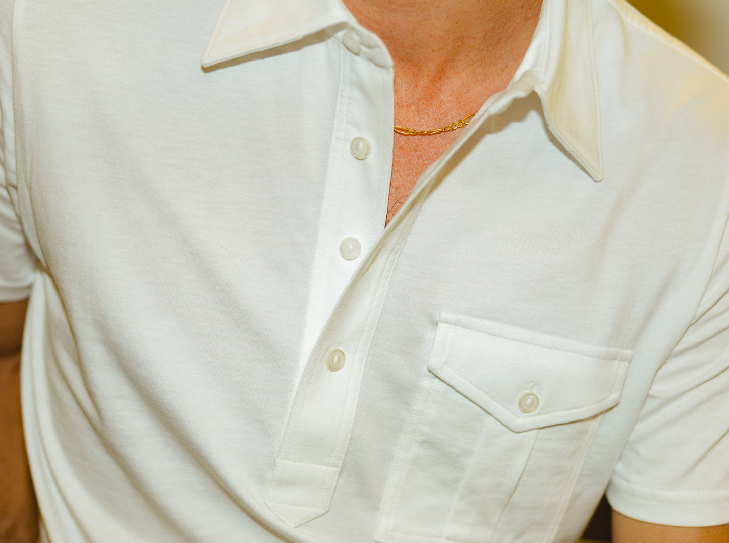 Retro Coach’s Players Shirt - White