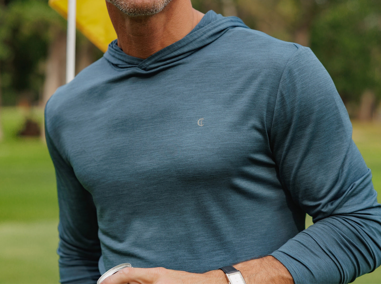 Performance Sport Hoodie - Lake Blue