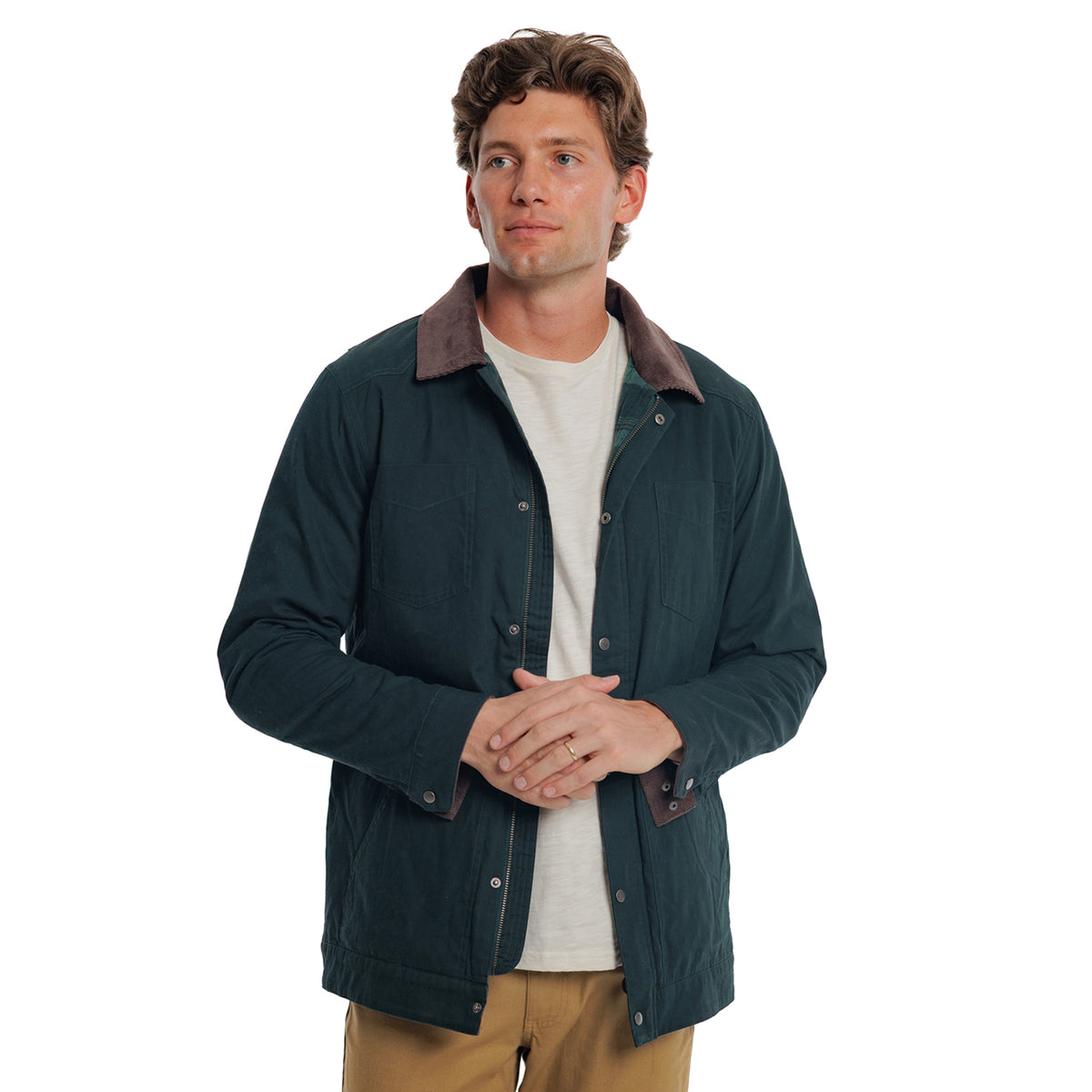 Waxed Ranch Jacket - Dark Forest