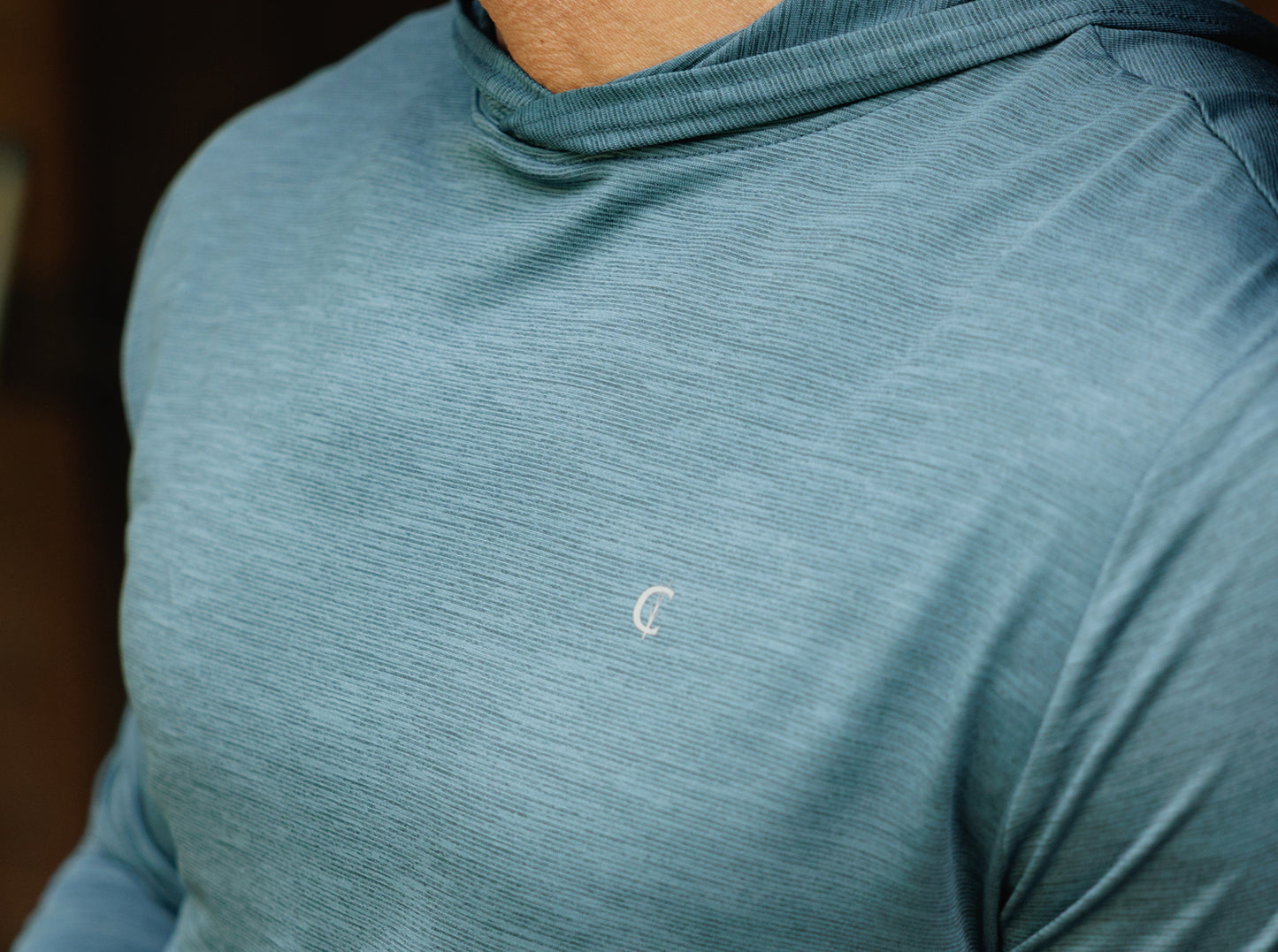 Performance Sport Hoodie - Lake Blue