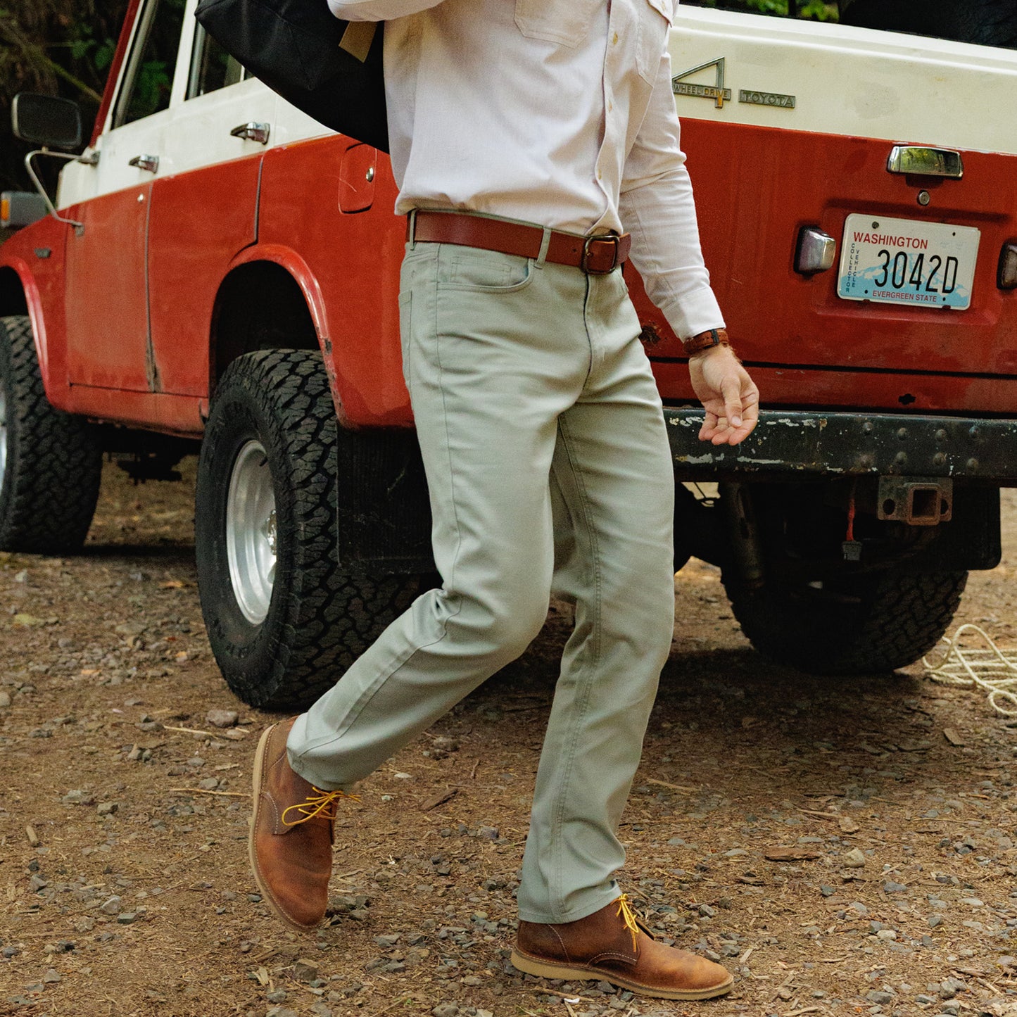 Comfort Canvas Pant - Sage