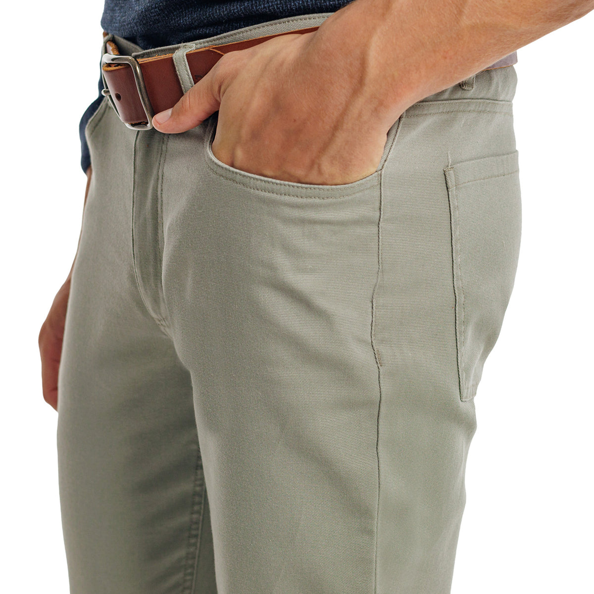 Comfort Canvas Pant - Sage