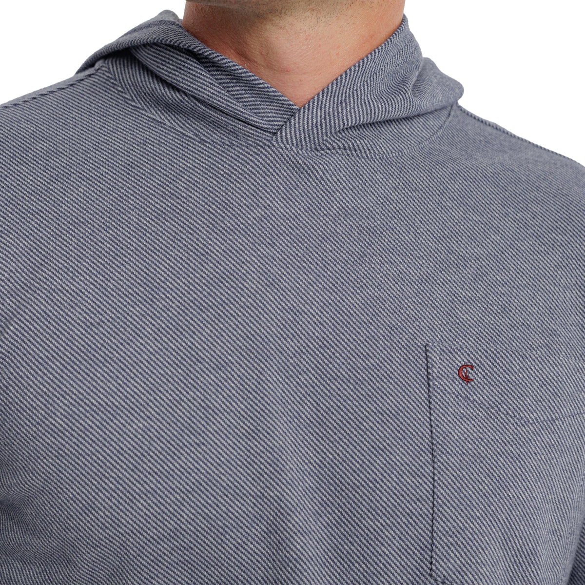 Chill-Knit Hoodie - Navy