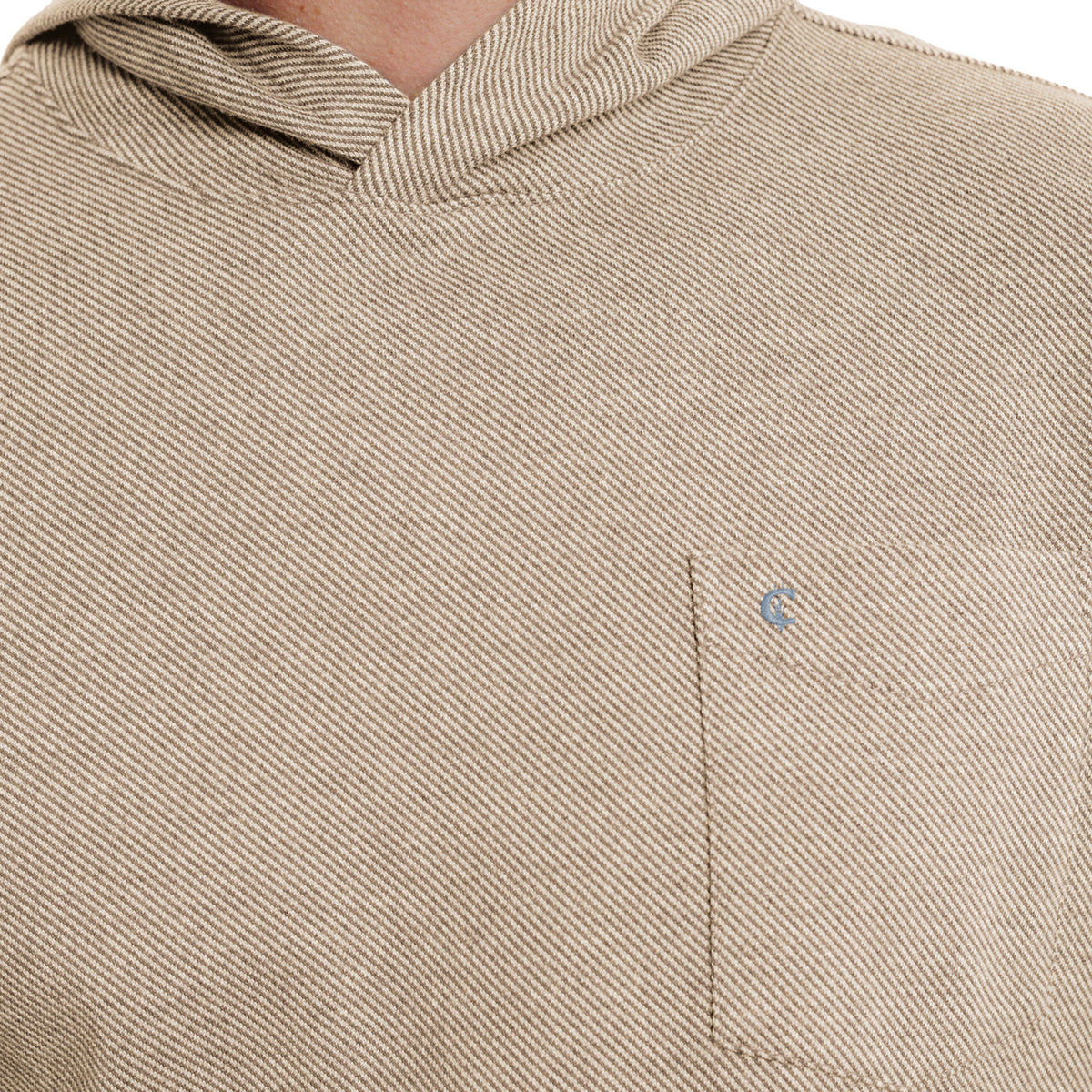 Chill-Knit Hoodie - Stone
