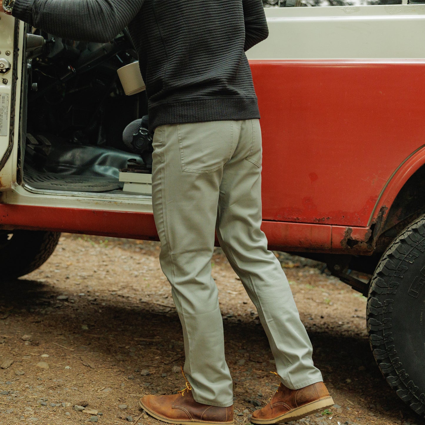 Comfort Canvas Pant - Sage