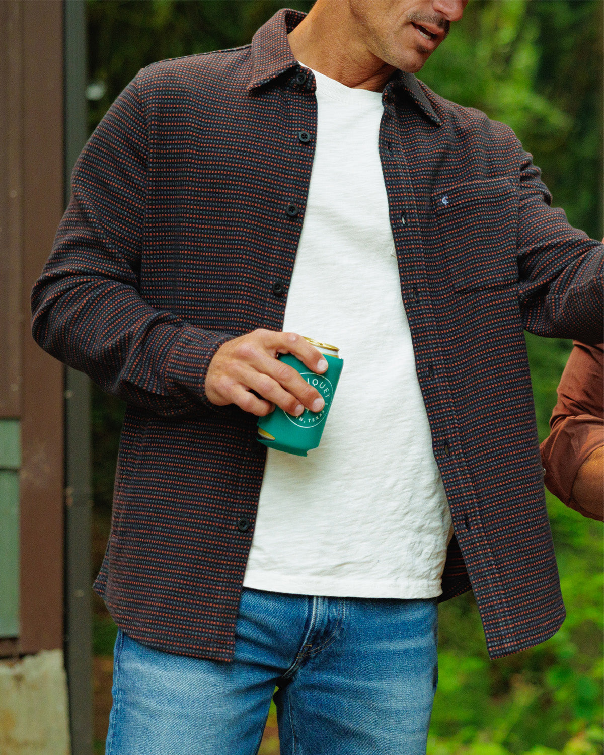 Rogue Knit Overshirt - Black