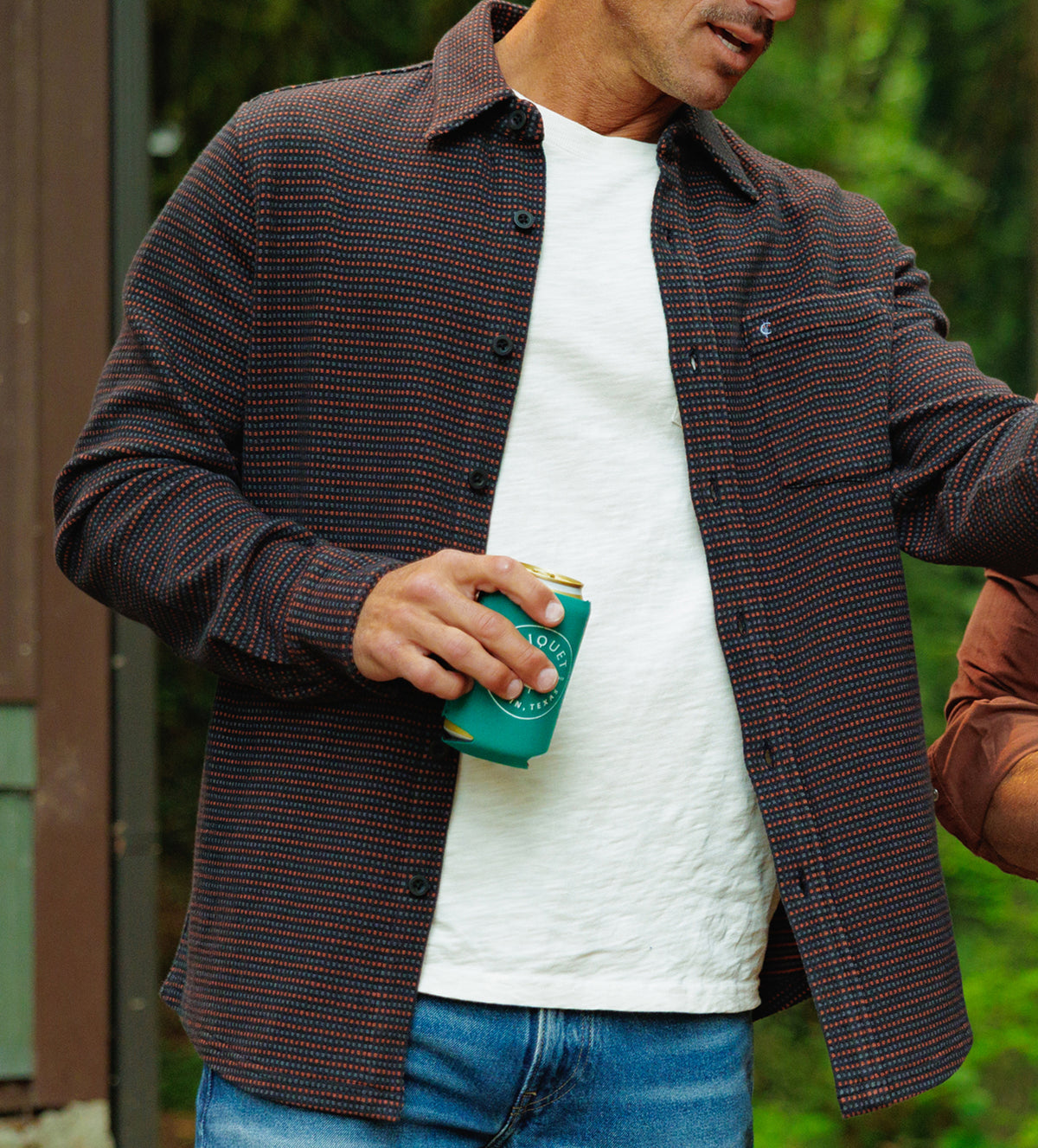 Rogue Knit Overshirt - Black