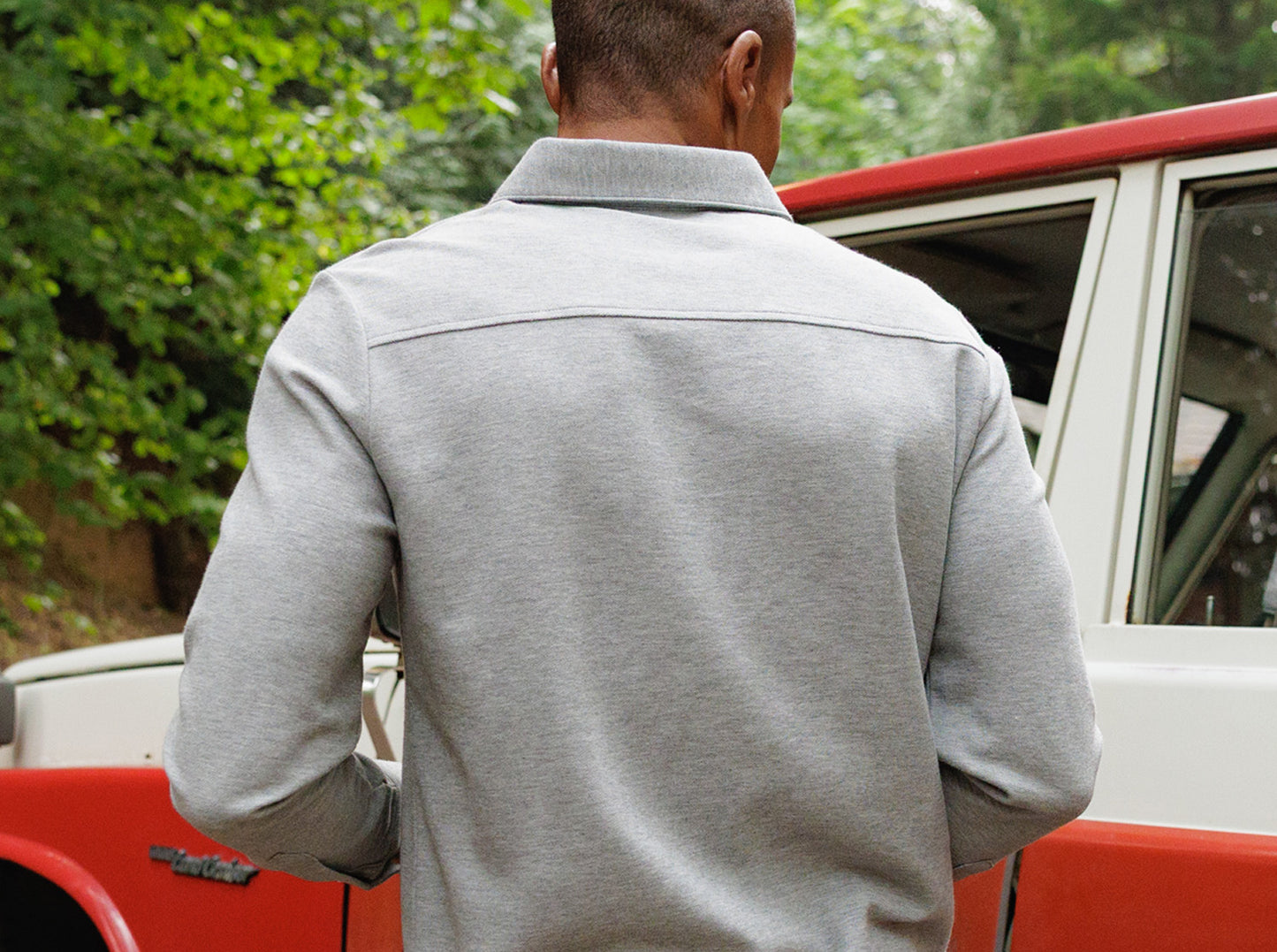 Long Sleeve Players Shirt - Heather Gray