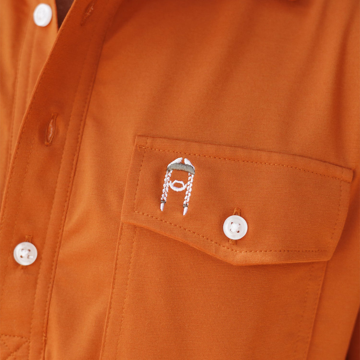 The Coach Nelson Players Shirt - Burnt Orange