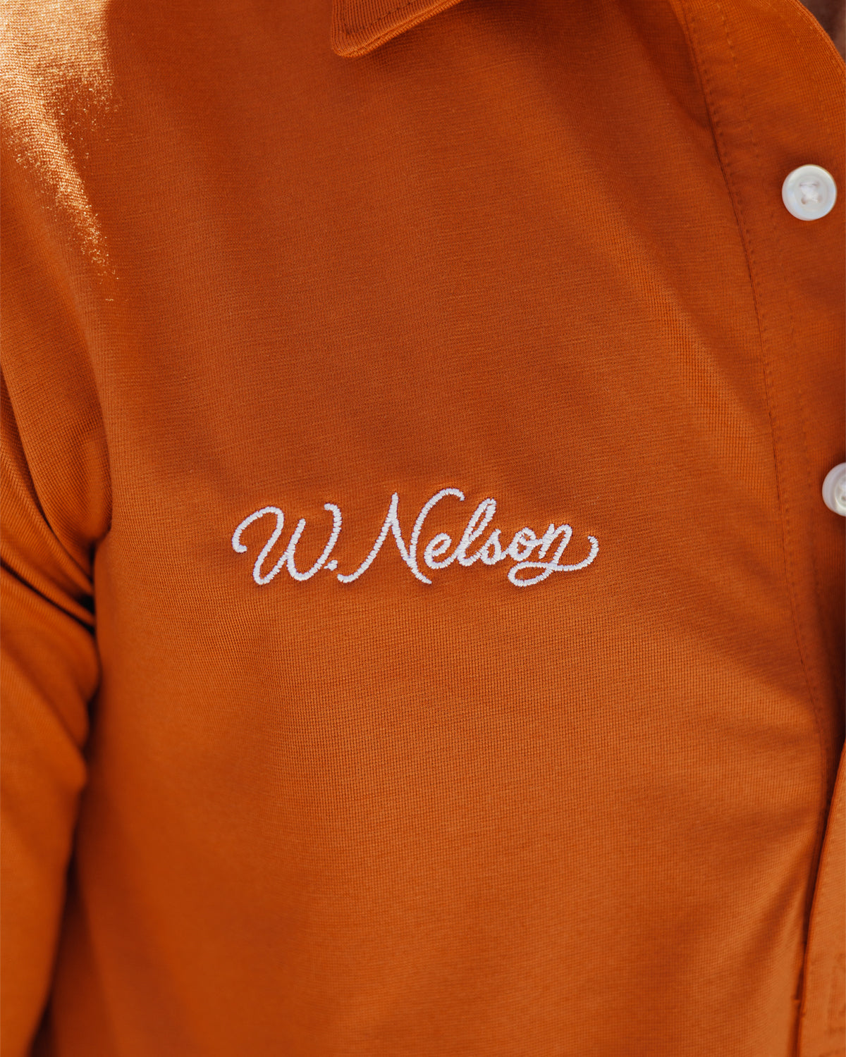The Coach Nelson Players Shirt - Burnt Orange