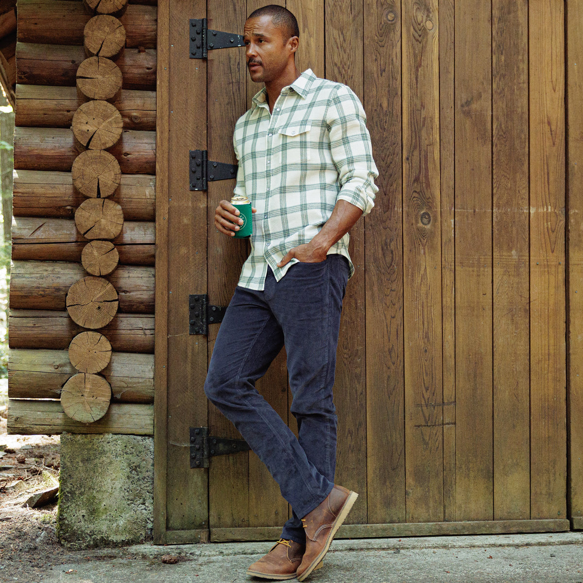 Comfort Corduroy Pant - Faded Navy