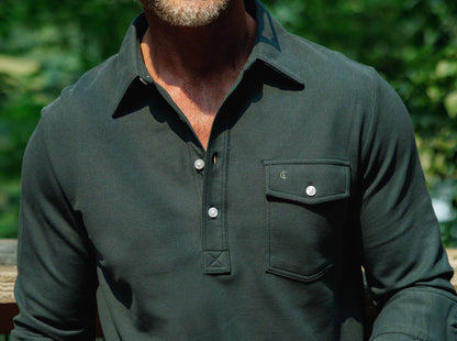 Long Sleeve Players Shirt - Pinetop