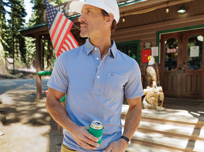 Top-Shelf Players Shirt - Sunwashed Blue