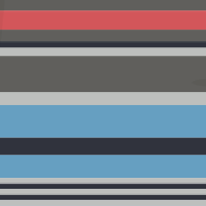 Mexicali Knit Overshirt - Blue Multi Stripe