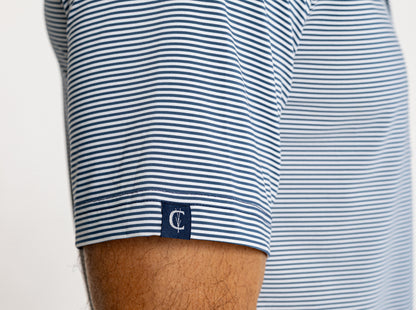 Performance Sport Range Polo - Hobby Stripe - Navy