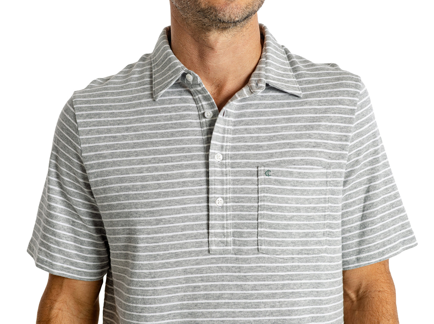 Easy Knit Players Shirt - Heather Gray