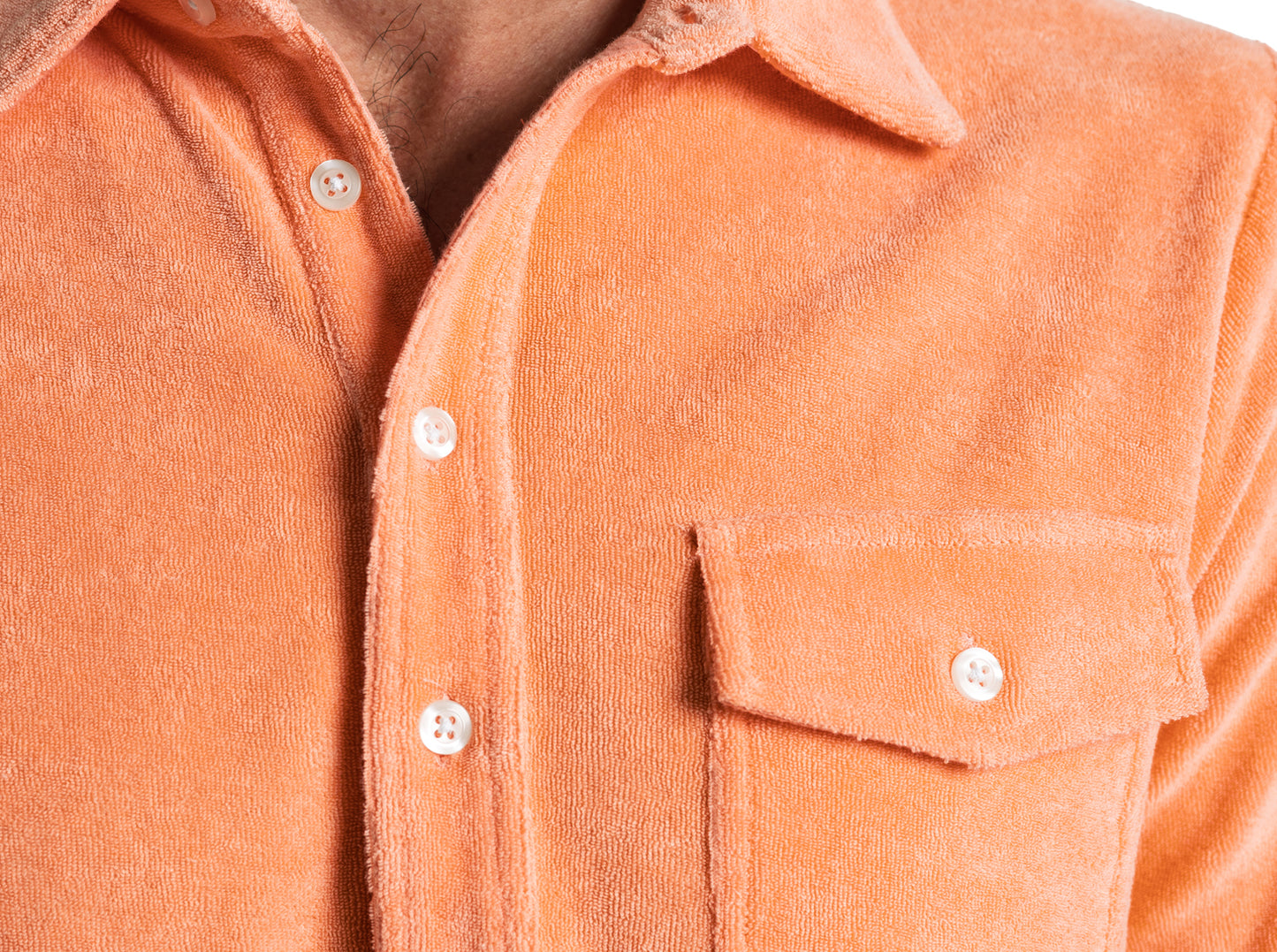 Terrycloth Players Shirt - Shrimp Cocktail