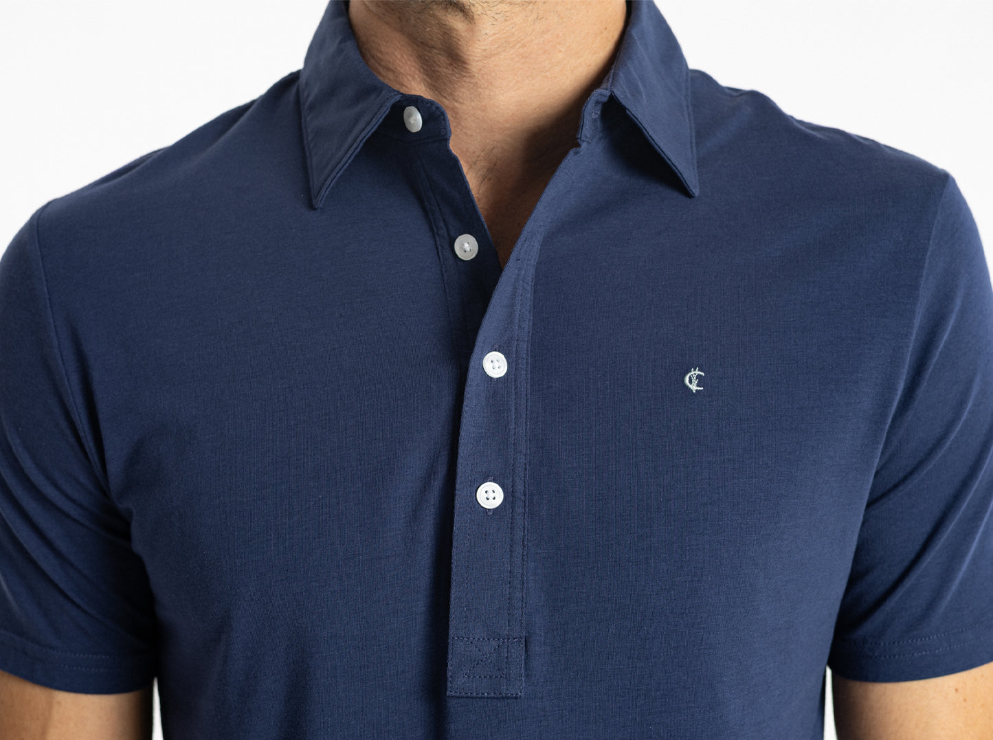 Slim Fit Top-Shelf Range Polo - Navy Blue