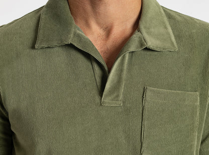 Velour Monty Polo - Palm Tree