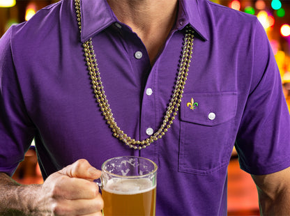 Limited Edition Performance Players Shirt - Mardi Gras - Tillandsia Purple