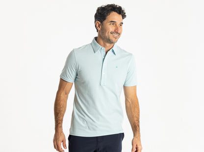 Slim Fit Top-Shelf Range Polo - Low Tide