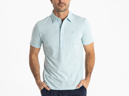 Slim Fit Top-Shelf Range Polo - Low Tide