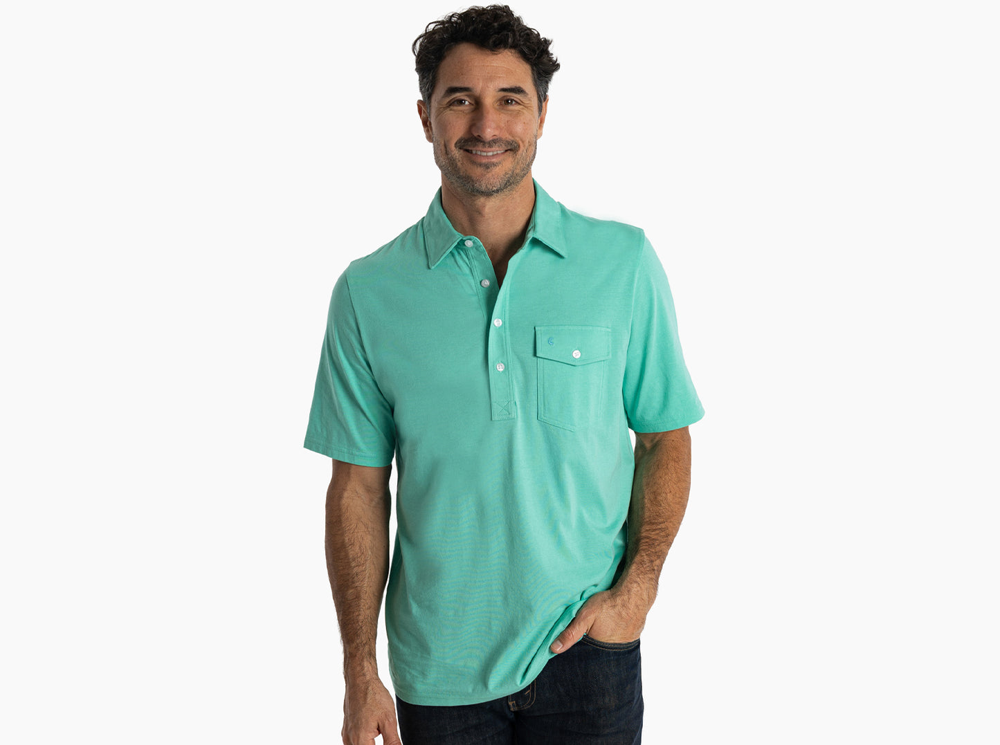 Classic Players Shirt - Bay Breeze