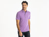 Slim Fit Top-Shelf Range Polo - Purple Microstripe