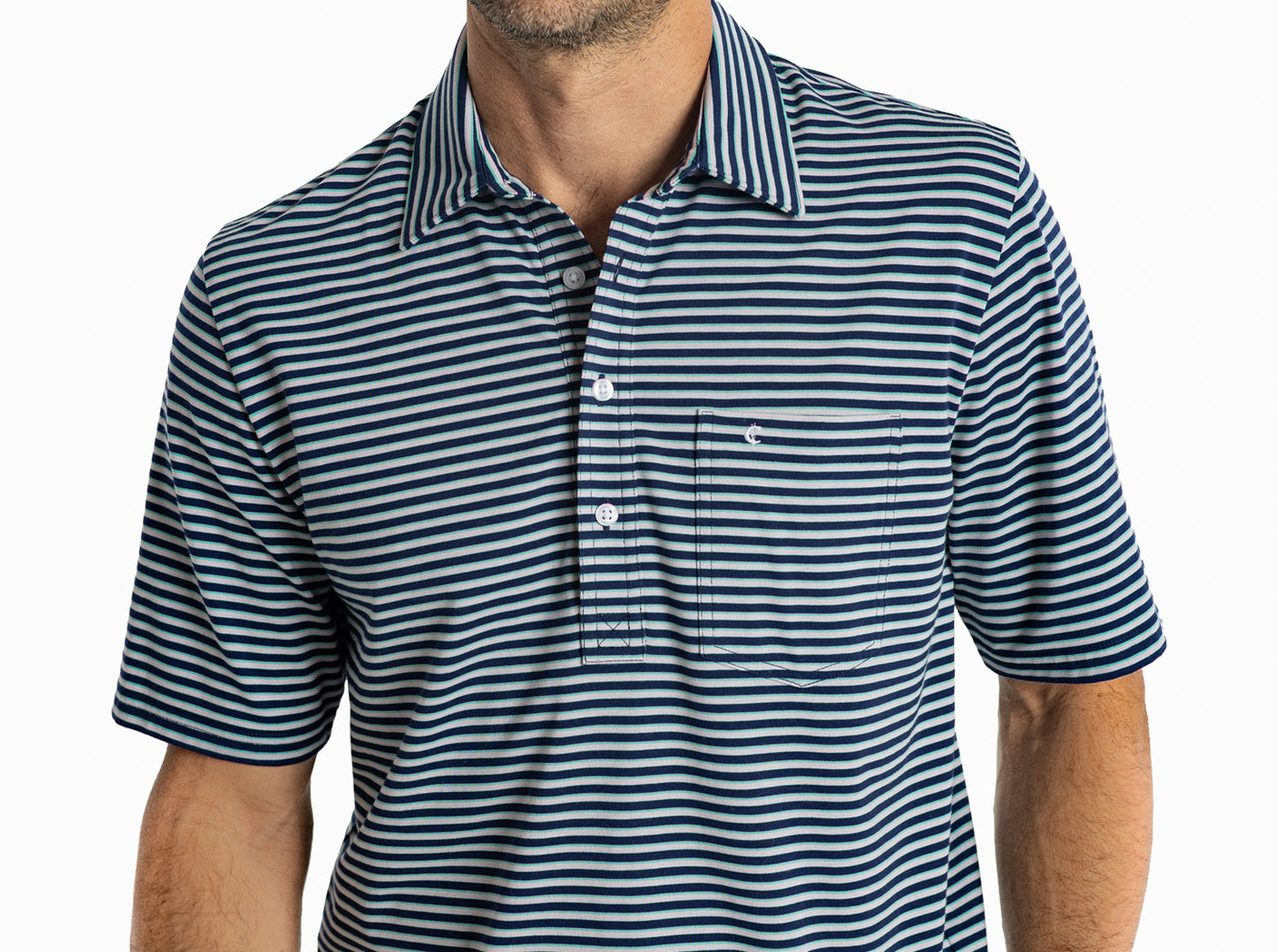 Performance Players Shirt - Duval Stripe - Navy