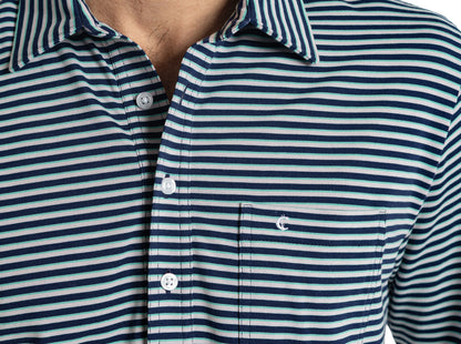 Performance Players Shirt - Duval Stripe - Navy