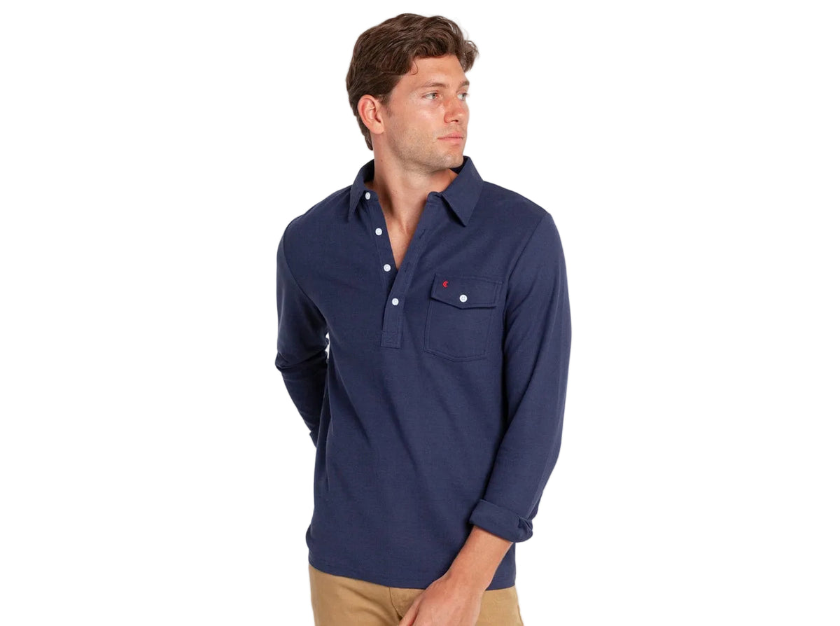 Long Sleeve Players Shirt Peacoat