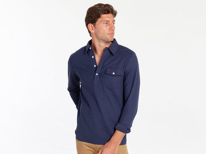 Long Sleeve Players Shirt - Peacoat