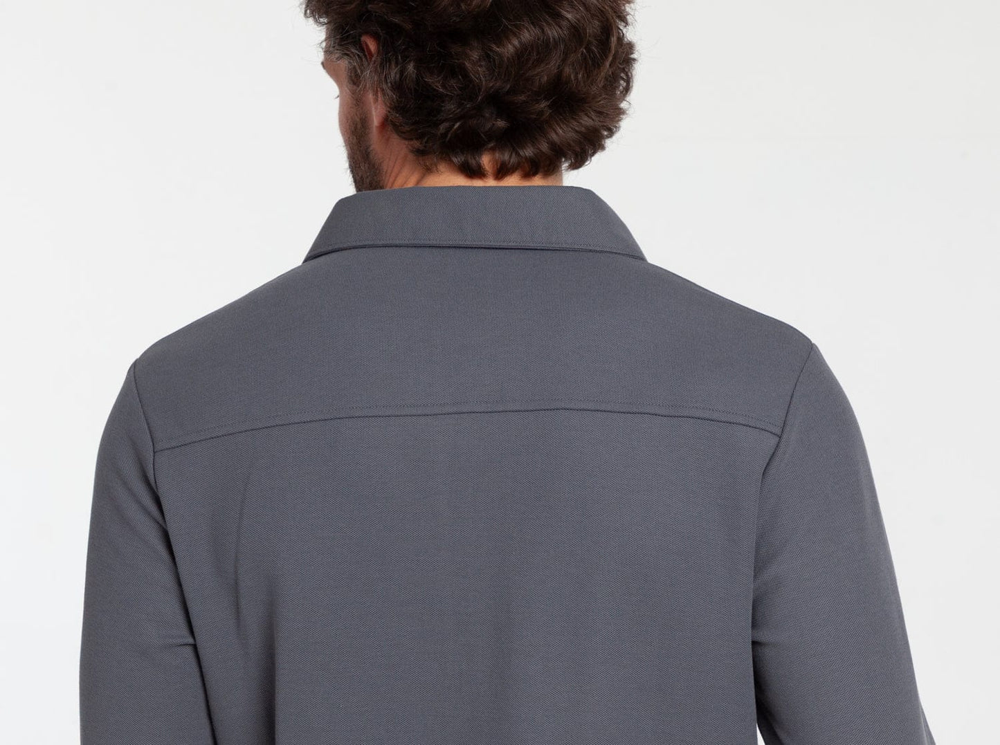 Long Sleeve Players Shirt - Blue Steel