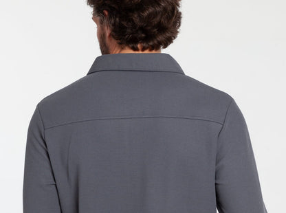 Long Sleeve Players Shirt - Blue Steel