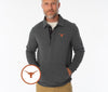 Texas - Collared Sweatshirt - Longhorn - Heather Charcoal