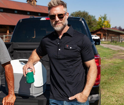 Texas Tech - Coach's Performance Players Shirt - TT Mark - Black