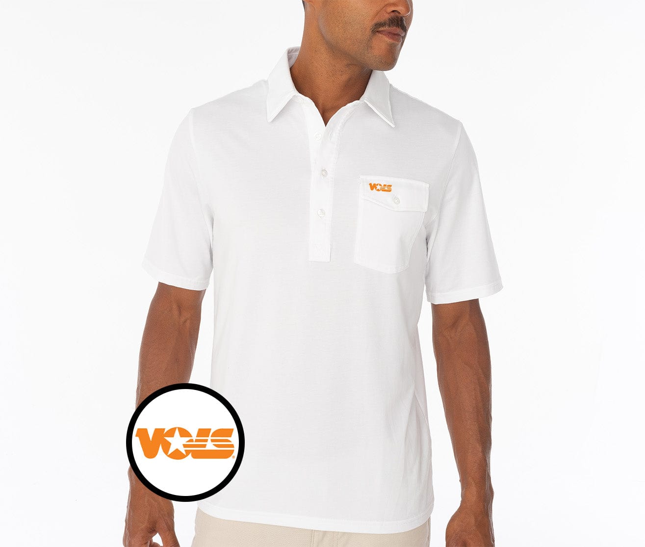 Tennessee - Coach's Performance Players Shirt - Vols - White