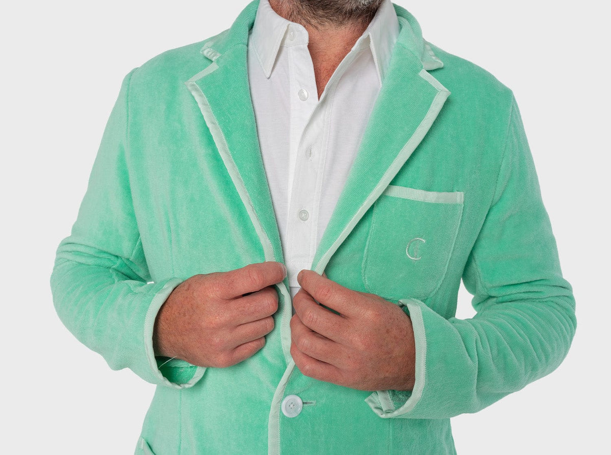 Toweling Blazer