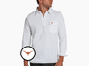 Texas - Long Sleeve Players Shirt - Longhorn - White
