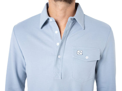 UNC - Long Sleeve Players Shirt - UNC Interlock - Mr. Freeze