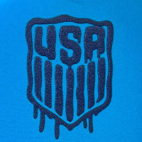 US Soccer Street Art Trucker - Blue