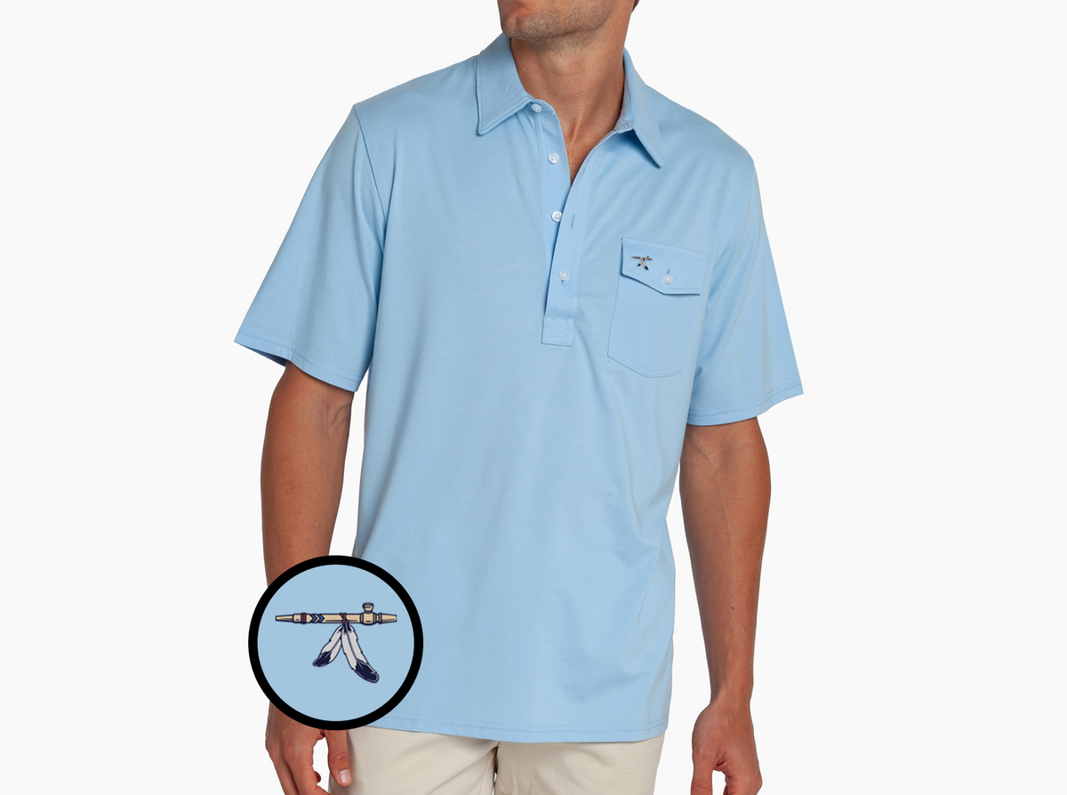 Uwohali Performance Players Shirt Arrow Light Blue