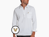 Vanderbilt - Long Sleeve Players Shirt - V - White